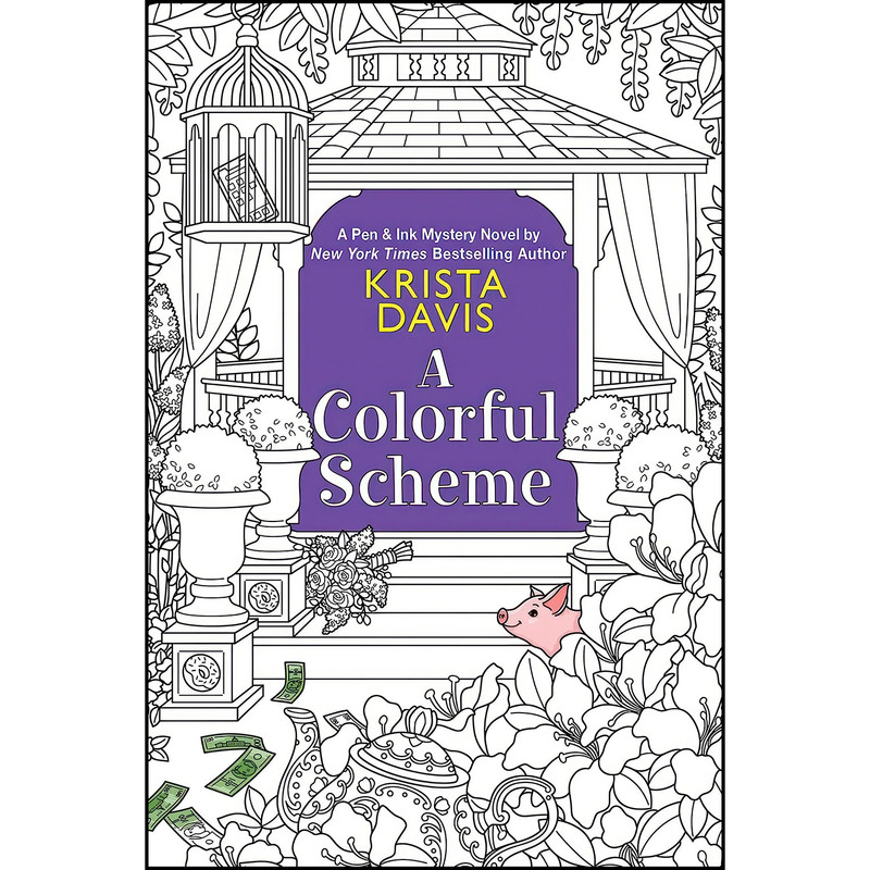 کتاب A Colorful Scheme  اثر Krista Davis انتشارات Kensington