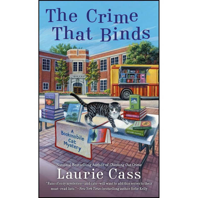 کتاب The Crime That Binds  اثر Laurie Cass انتشارات Berkley