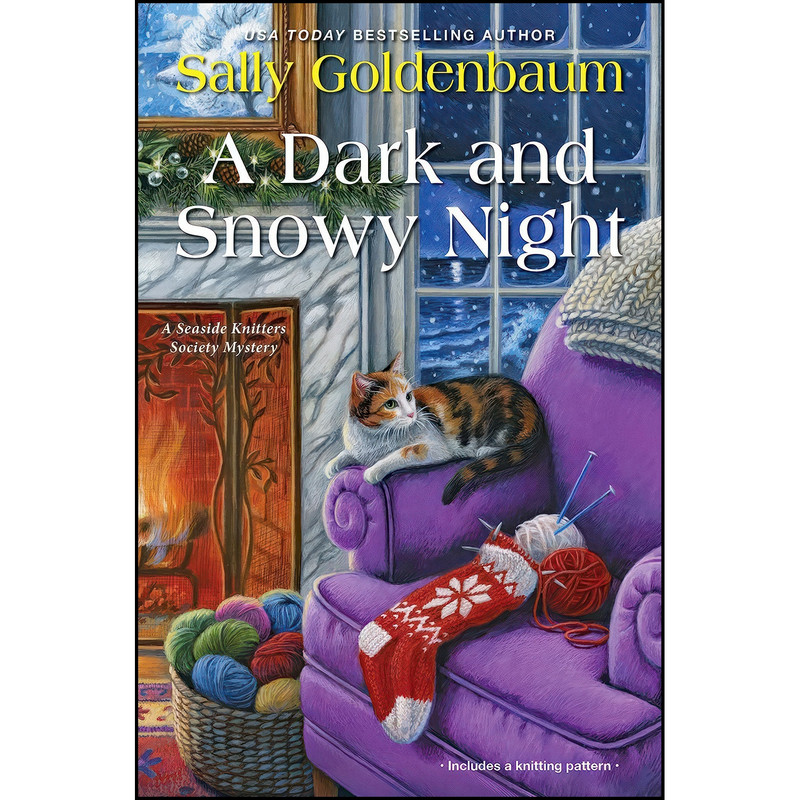 کتاب A Dark and Snowy Night  اثر Sally Goldenbaum انتشارات Kensington