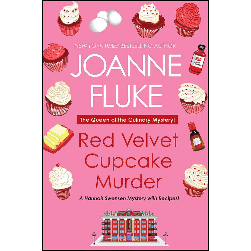 کتاب Red Velvet Cupcake Murder  اثر Joanne Fluke انتشارات Kensington Cozies
