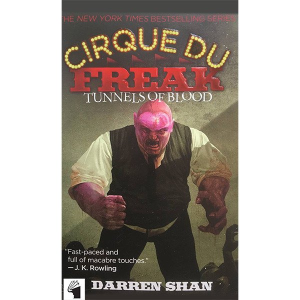 کتاب CIRQUEDU FREAK 3 tunnels of blood اثر Darren Shan انتشارات معیار علم