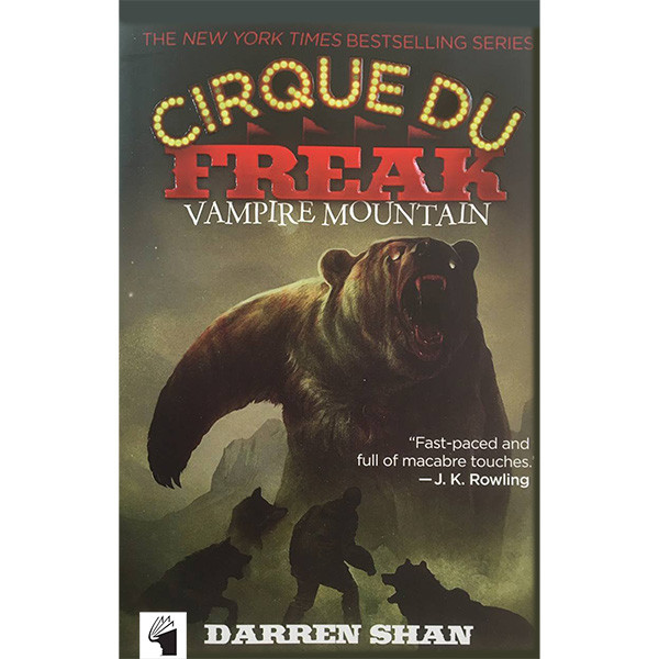 کتاب CIRQUEDU FREAK 4 vampire mountain  اثر Darren Shan انتشارات معیار علم