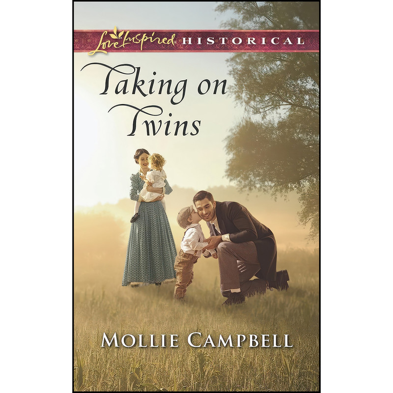 کتاب Taking on Twins  اثر Mollie Campbell انتشارات Love Inspired Historicals