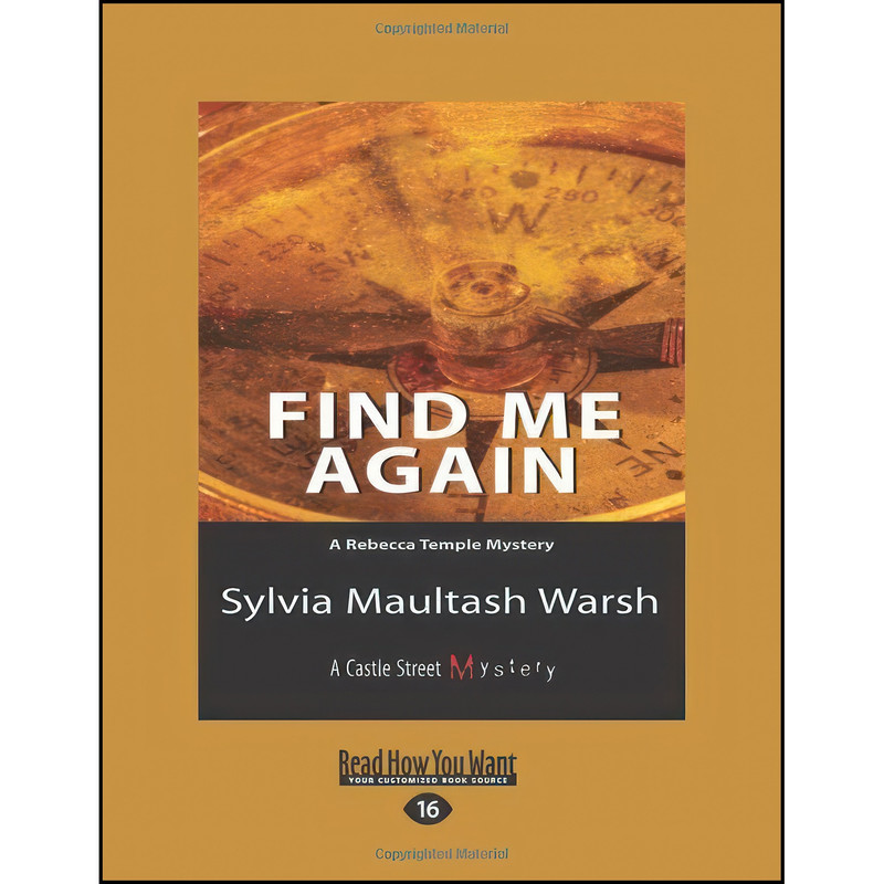 کتاب Find Me Again اثر Sylvia Maultash Warsh انتشارات تازه ها
