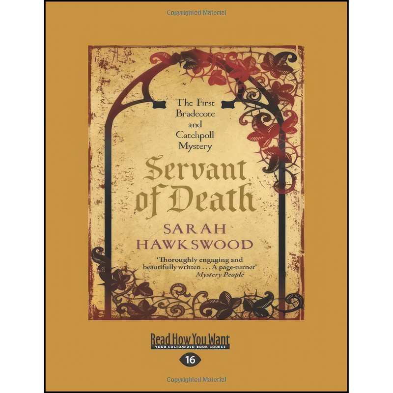 کتاب Servant of Death اثر Sarah Hawkswood انتشارات تازه ها