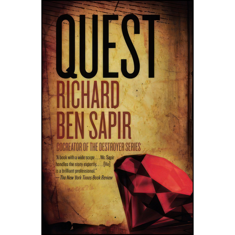 کتاب Quest اثر Richard Ben Sapir انتشارات  Thriller