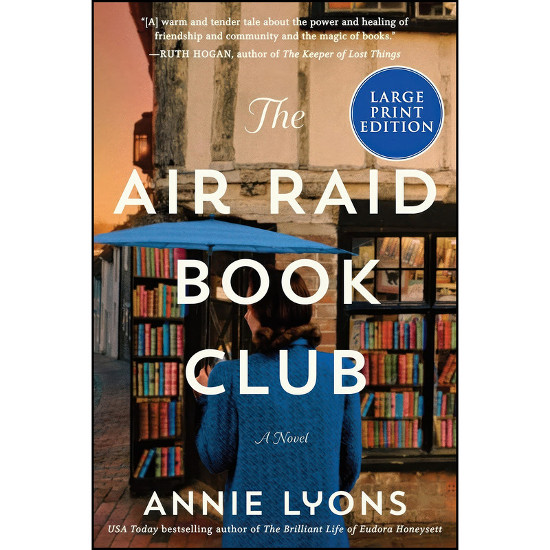 کتاب The Air Raid Book Club اثر Annie Lyons انتشارات Harper Large Print