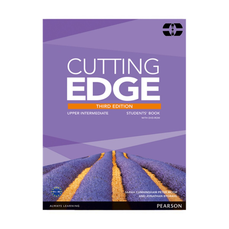 کتاب  cutting edge upper intermediate with DVD-ROM اثر جمعی از نویسندگان انتشارات pearson