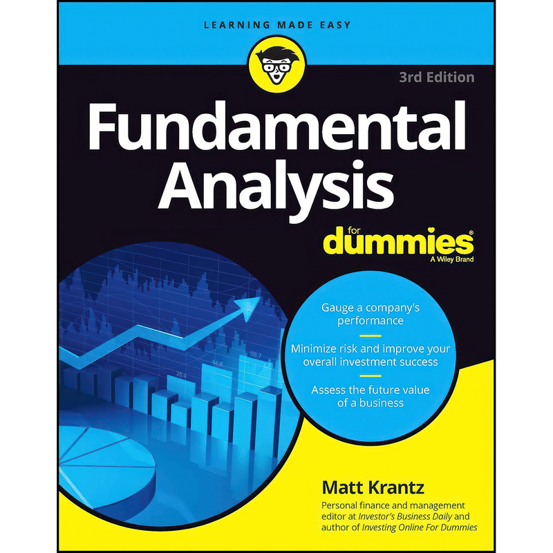 کتاب Fundamental Analysis For Dummies  اثر Matt Krantz انتشارات For Dummies