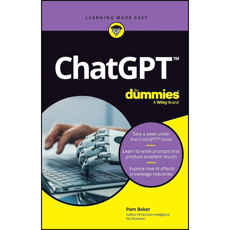 کتاب ChatGPT For Dummies اثر Pam Baker انتشارات For Dummies