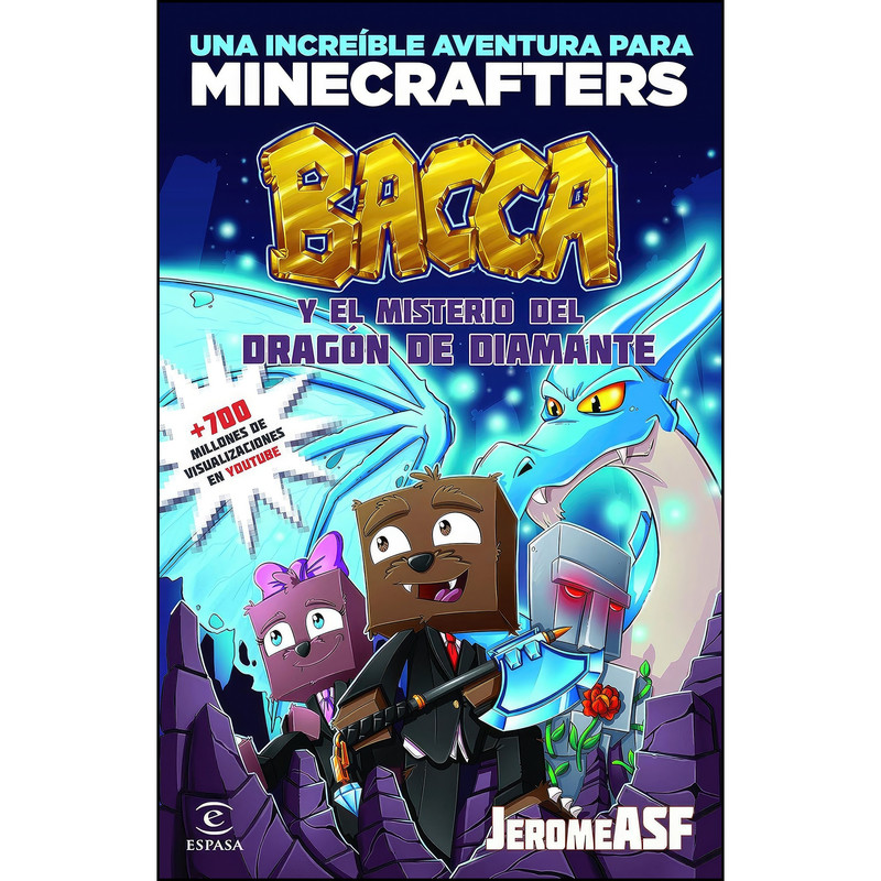 کتاب Minecraft. Bacca y el misterio del dragon de diamante اثر جمعي از نويسندگان انتشارات Espasa Infantil