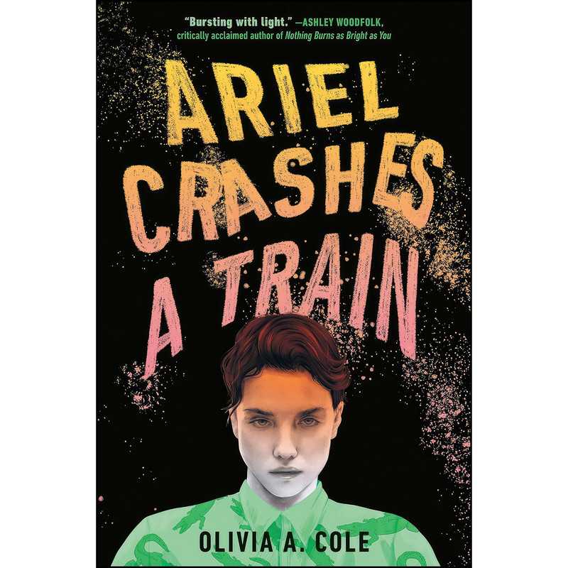 کتاب Ariel Crashes a Train اثر Olivia A Cole انتشارات Labyrinth Road
