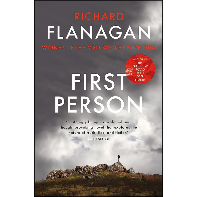 کتاب First Person اثر Richard Flanagan انتشارات RANDOM HOUSE UK