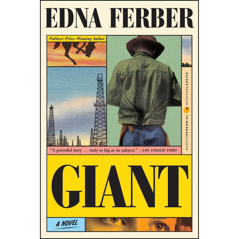کتاب Giant اثر Edna Ferber انتشارات Harper Perennial Modern Classics