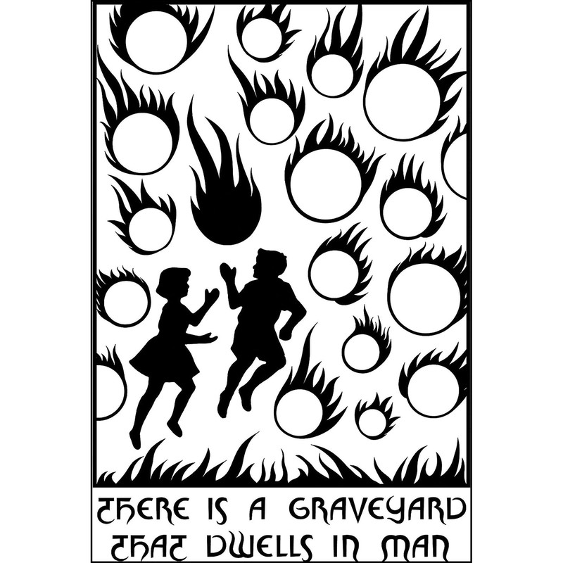 کتاب There Is a Graveyard That Dwells in Man اثر David Tibet انتشارات Strange Attractor Press