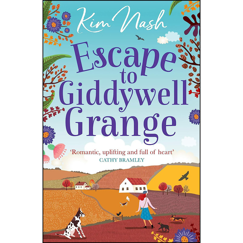 کتاب Escape to Giddywell Grange اثر Kim Nash انتشارات Canelo Hera