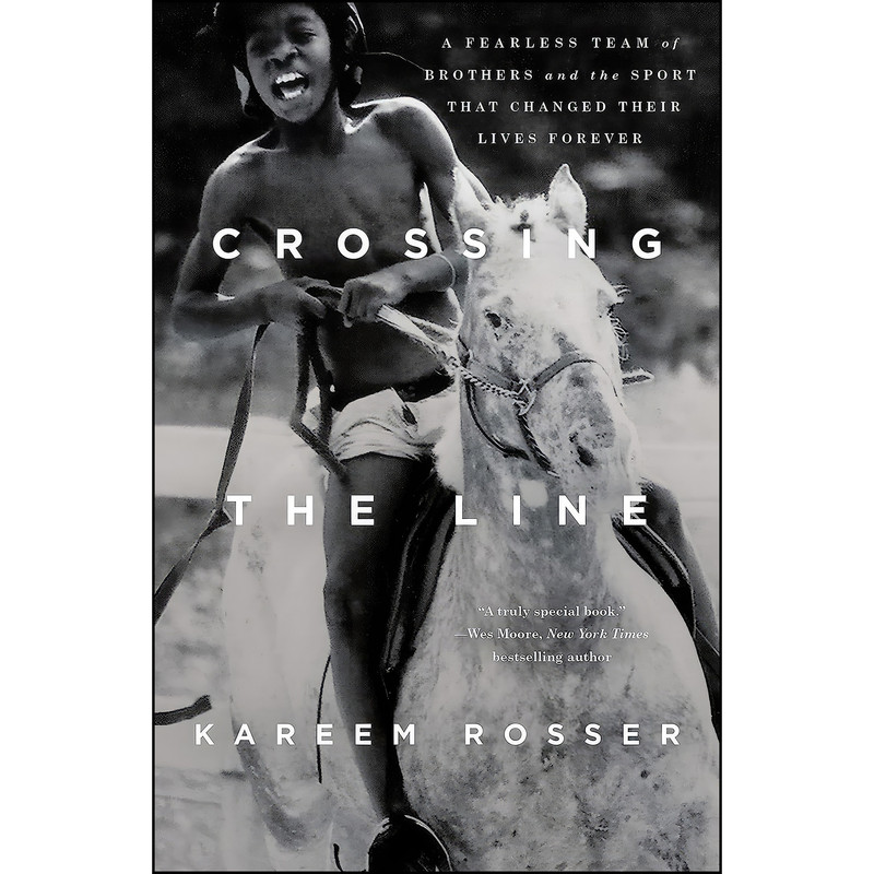 کتاب Crossing the Line اثر Kareem Rosser انتشارات St. Martins Griffin