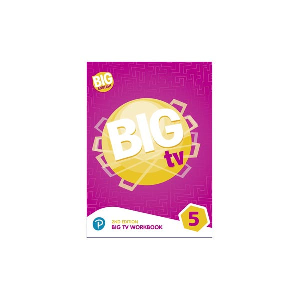 کتاب Big Tv Workbook 5 2nd اثر جمعی از نویسندگان انتشارات pearson