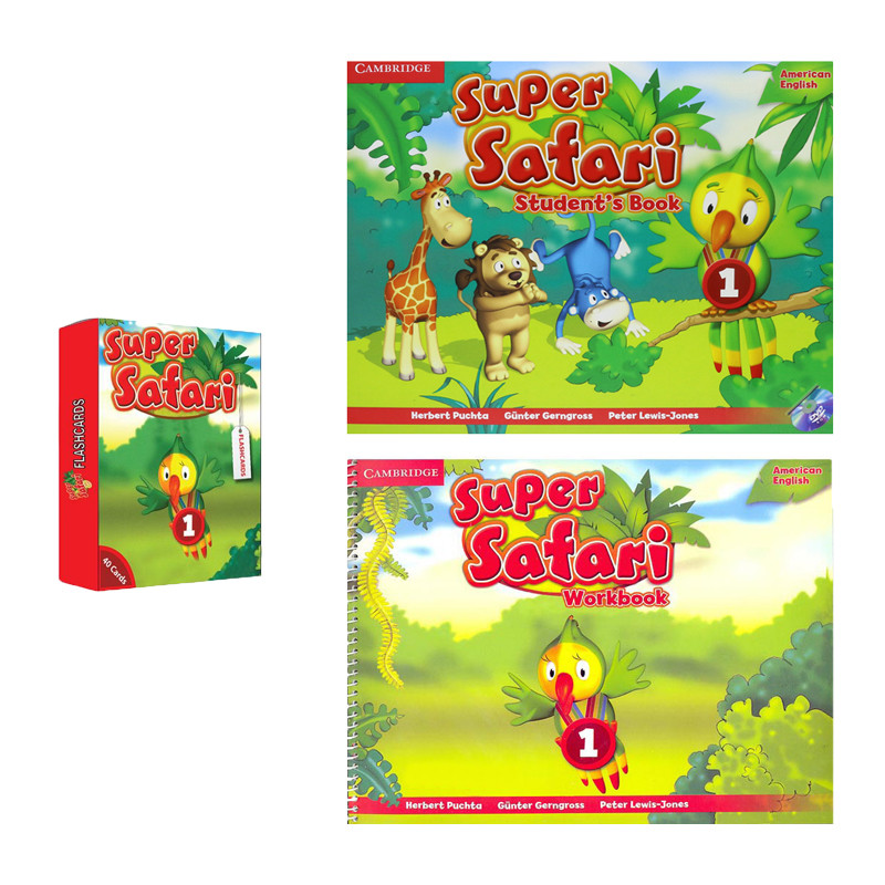 کتاب American Super Safari 1 اثر جمعی از نویسندگان انتشارات الوندپویان 3 جلدی