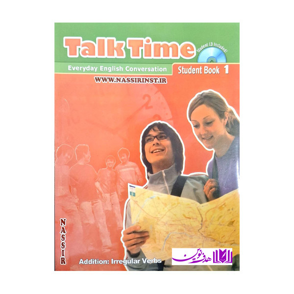 کتاب talk time 1 student book اثر جمعی از نویسندگان انتشارات هدف نوین