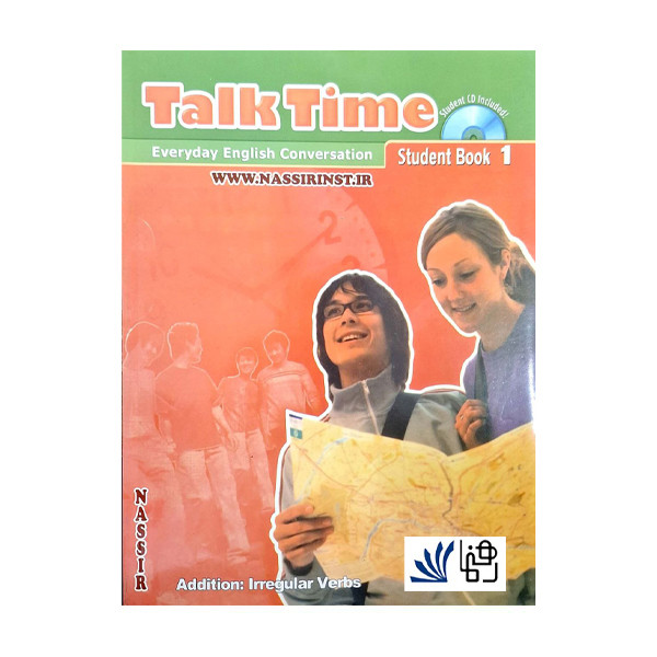 کتاب talk time 1 everyday english conversation اثر جمعی از نویسندگان انتشارات رهنما