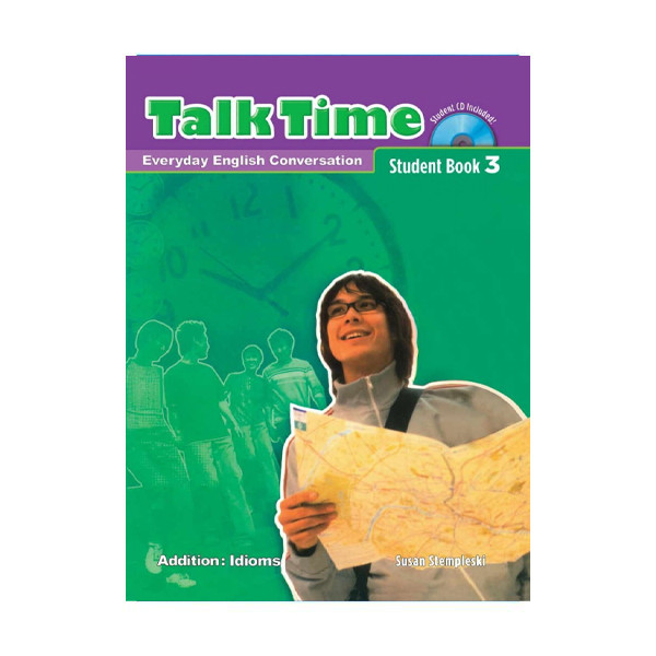 کتاب talk time 3 with cd اثر susan stempleski انتشارات اکسفورد