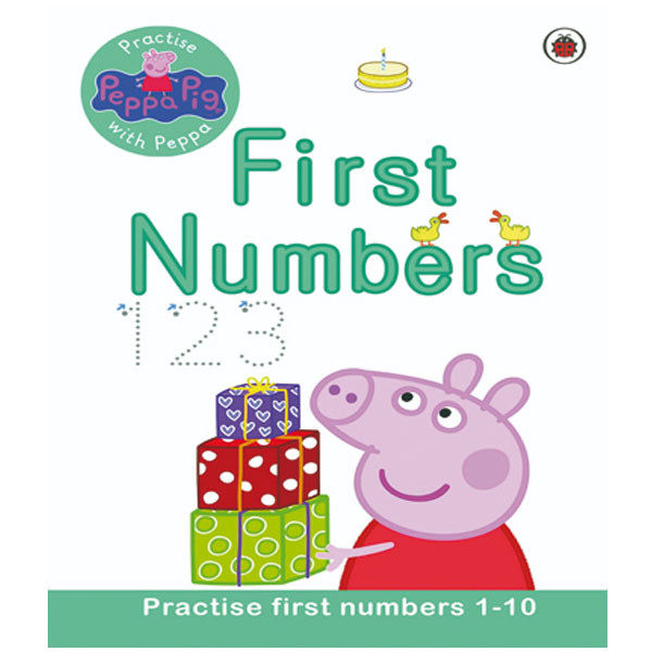 کتاب First Numbers  اثر Peppa Pig انتشارات آمه