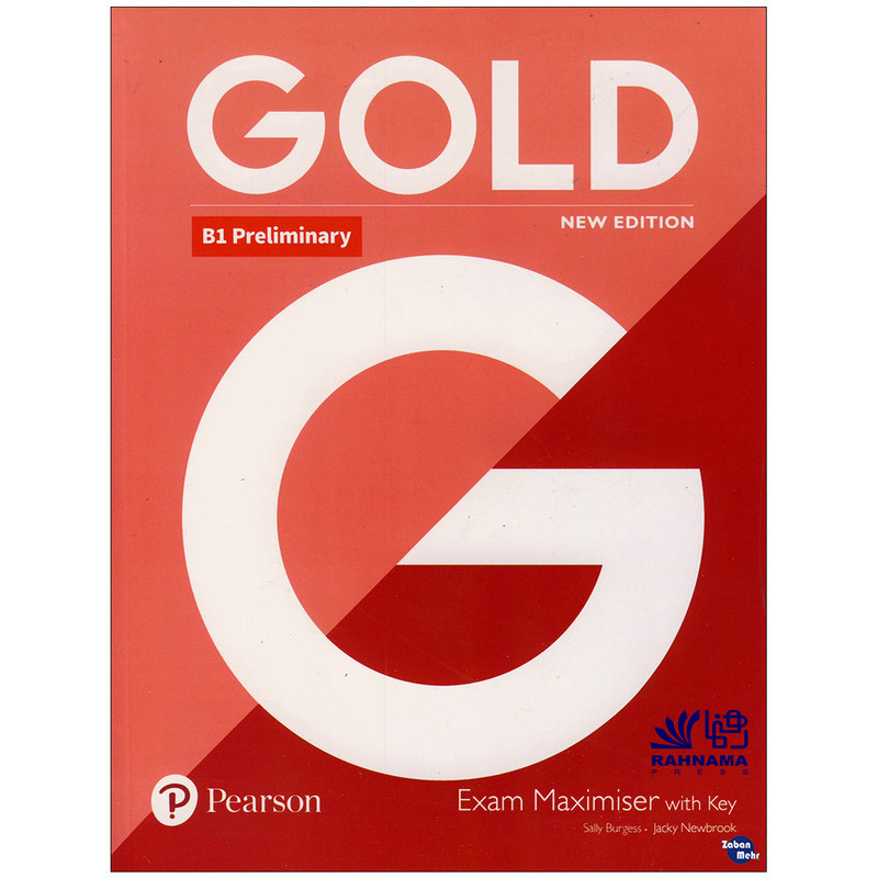 کتاب GOLD B1 Preliminary with cd اثر Jacky Newbrook, Sally Burgess انتشارات رهنما