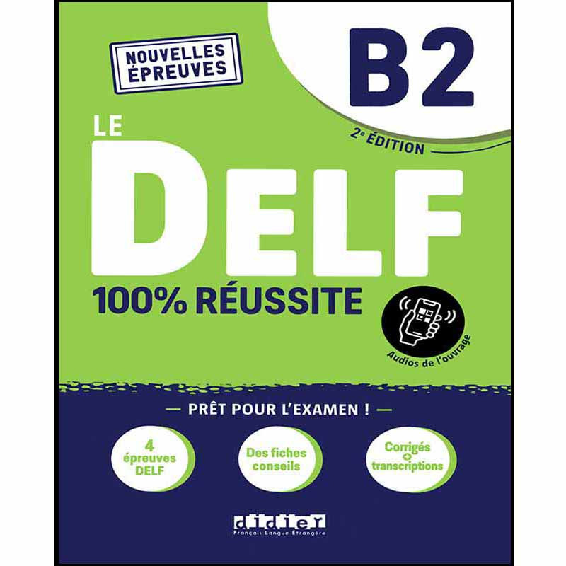 کتاب LE DELF B2 اثر pret pour نشر DIDIER