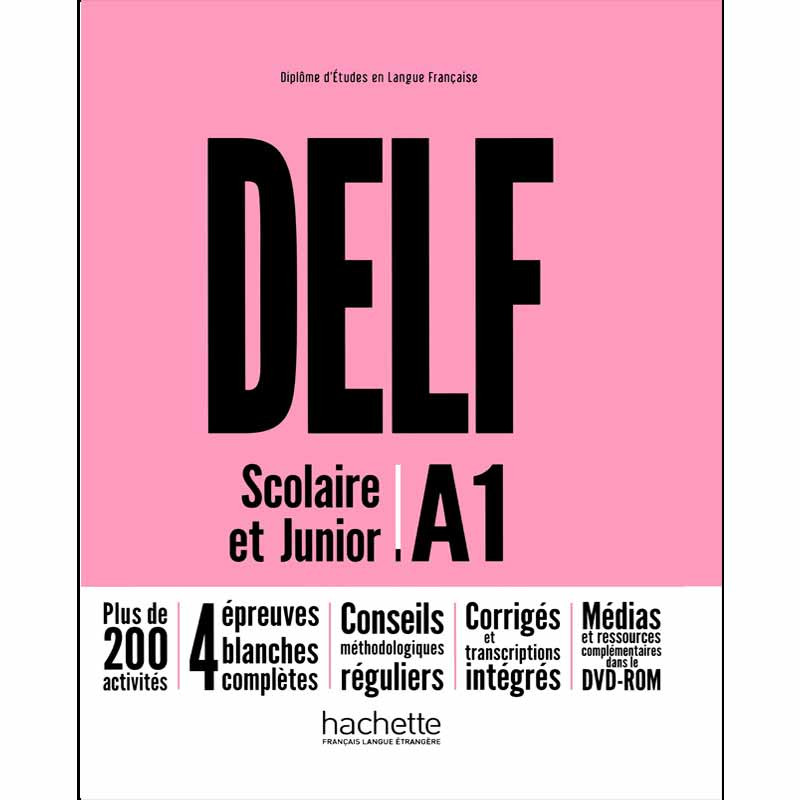 کتاب DELF Scolaire et Junior A1 Nouvelle Edition اثر Mous Nelly نشر HACHETTE