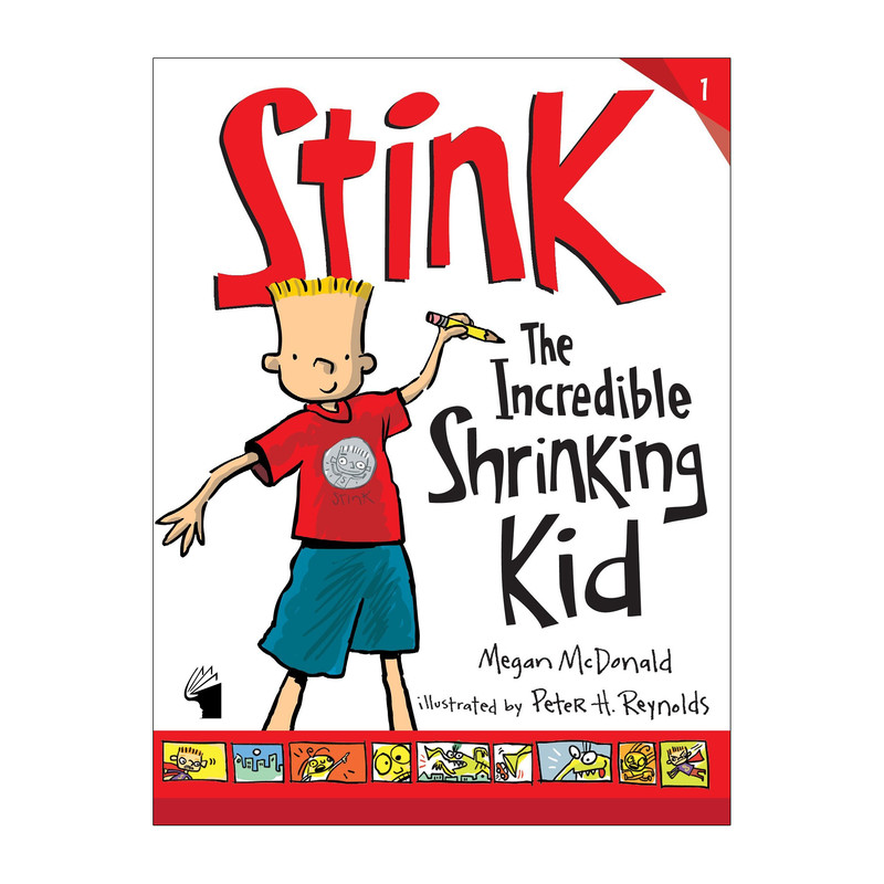 کتاب Stink The Incredible Shrinking Kid اثر Megan McDonald انتشارات معیارعلم