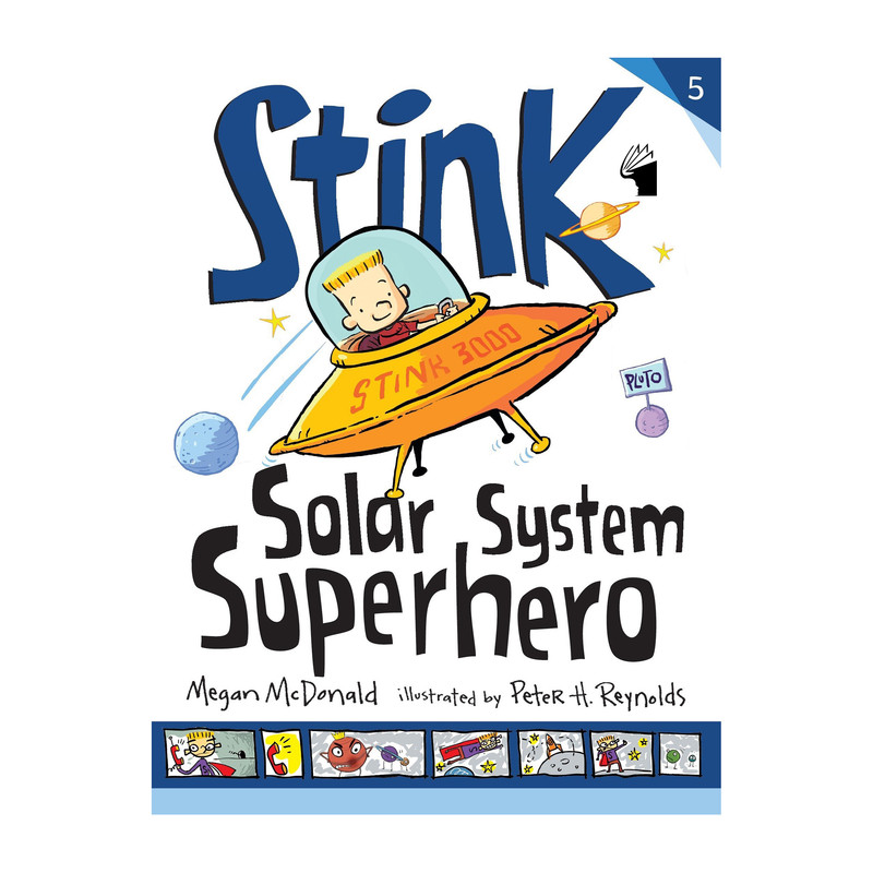 کتاب Stink Solar System Superhero اثر Megan McDonald انتشارات معیارعلم
