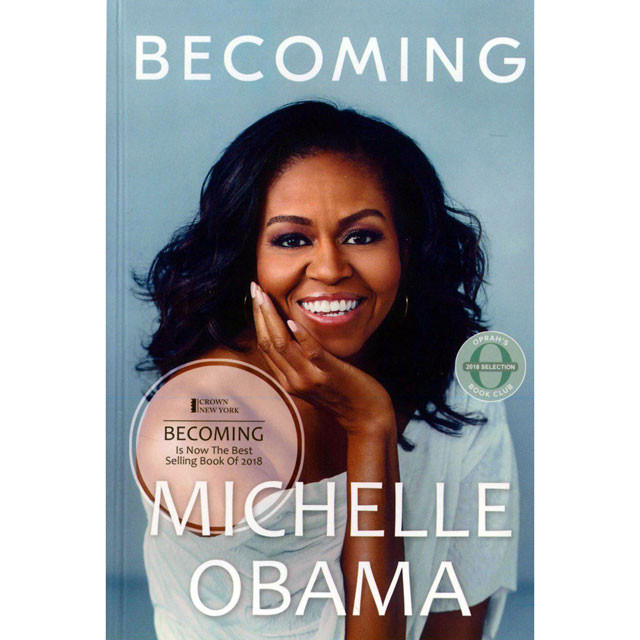 کتاب BECOMING اثر MICHELLE OBAMA انتشارات Crown Publishing Group