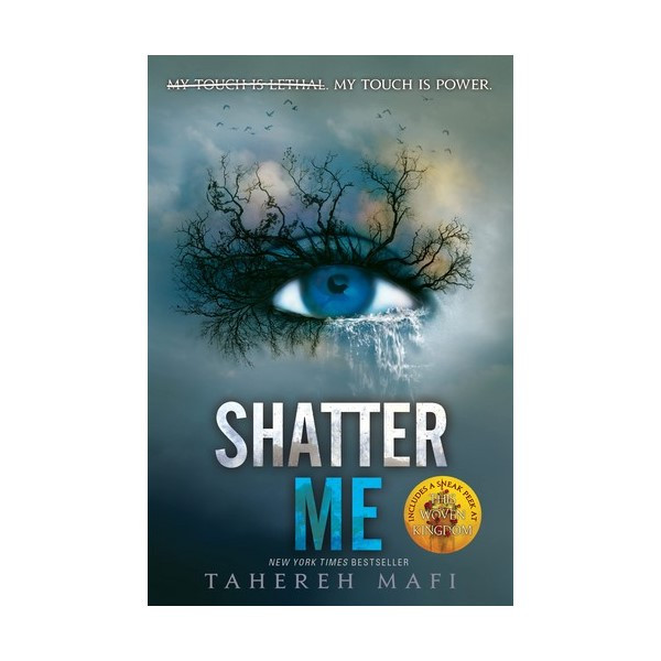 کتاب shatter me اثر طاهره مافی نشر معیار علم