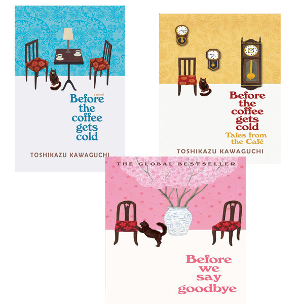 کتاب Before the Coffee Gets Cold و Before We Say Goodbye و Tales from the Cafe اثر Toshikazu Kawaguchi انتشارات آینده کتاب 3 جلدی
