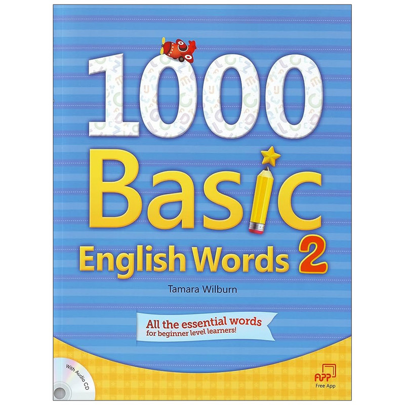 کتاب 1000Basic English Words 2 اثرTamara Wilburn نشر Compass Publishing