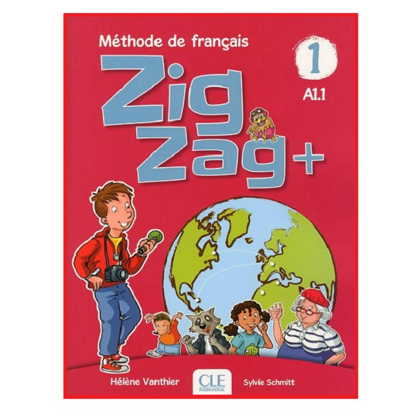 کتاب  Zigzag+ 1 Niveau A1.1 اثر  Helene Vanthier نشر  Cle International