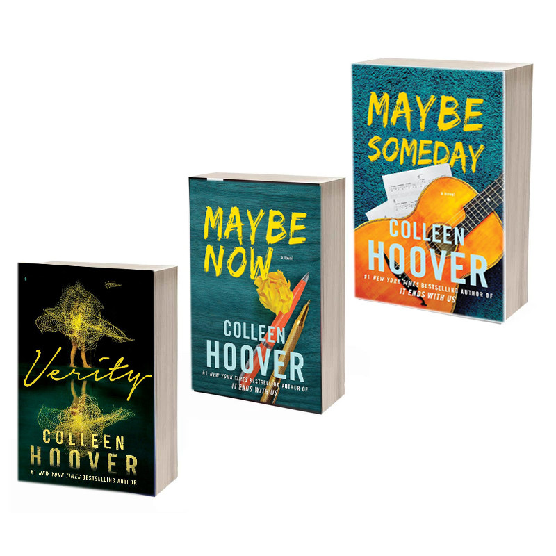 Maybe Someday و Verity و Maybe Now اثر Colleen Hoover انتشارات آینده کتاب 3 جلدی