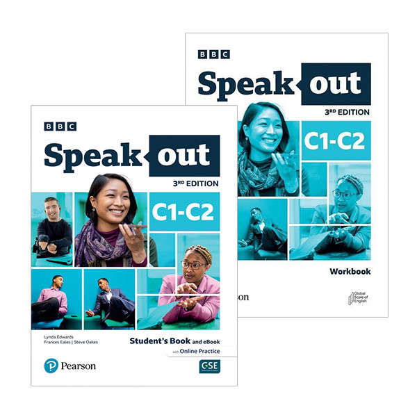 کتاب Speakout C1 - C2 3rd Edition اثر جمعی از نویسندگان انتشارات Pearson دو جلدی