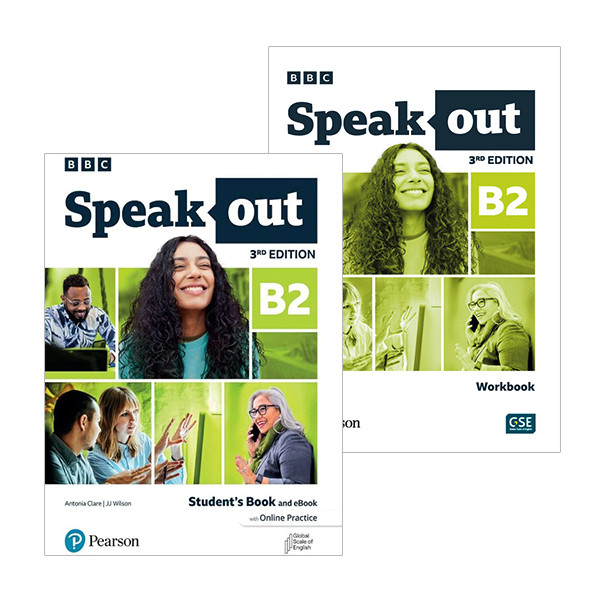 کتاب Speakout B2 3rd Edition اثر جمعی از نویسندگان انتشارات Pearson دو جلدی