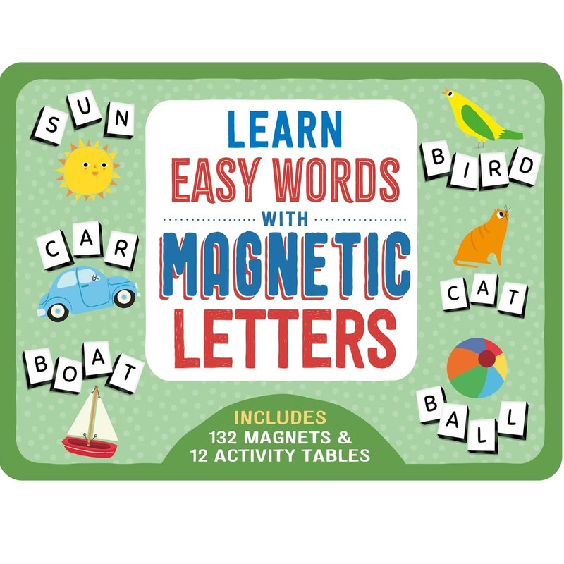 کتاب Learn Easy Words with Magnetic Letters اثر جمعی از نویسندگان انتشارات آتم
