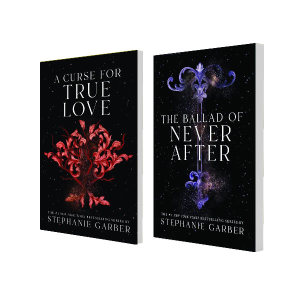 کتاب A Curse for True Love و The Ballad of Never After اثر Stephanie Garber انتشارات آینده کتاب 2 جلدی