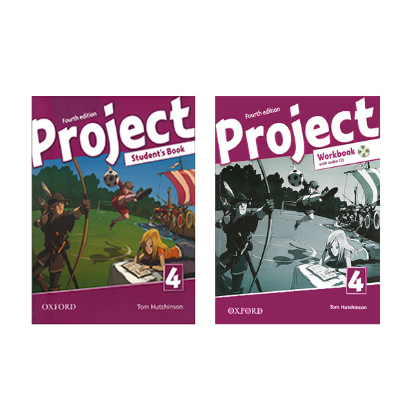 کتاب Project 4 - Fourth Edition اثر Tom Hutchinson انتشارات Oxford