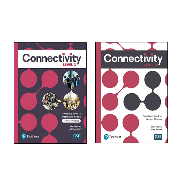 کتاب Connectivity Level 3 اثر Joan Saslow و Allen Ascher انتشارات Pearson دو جلدی