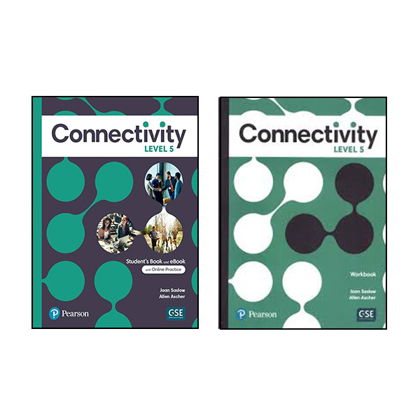 کتاب Connectivity Level 5 اثر Joan Saslow و Allen Ascher انتشارات Pearson دو جلدی