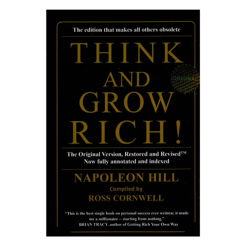کتاب Think and grow rich اثر Napoleon hill انتشارات مات