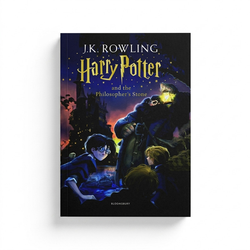 کتاب Harry Potter and the philosophers stone اثر J.K. Rowling انتشارات Bloomsbury