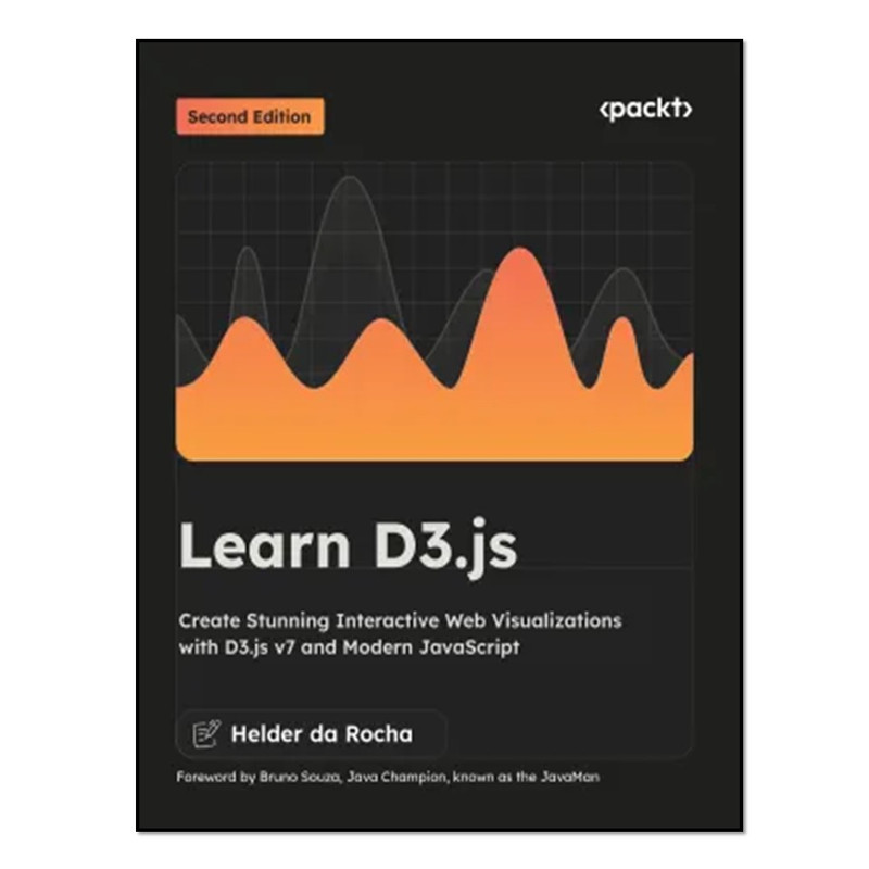کتاب Learn D3.js اثر Helder da Rocha انتشارات آوای مؤلف