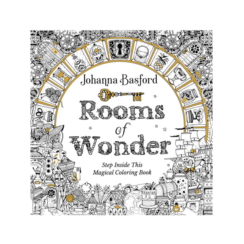 کتاب Rooms of Wonder اثر Johanna Basford انتشارات آینده کتاب