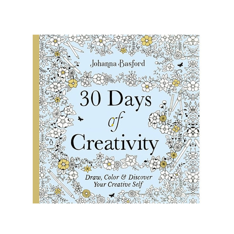 کتاب 30 Days of Creativity اثر Johanna Basford انتشارات  آینده کتاب